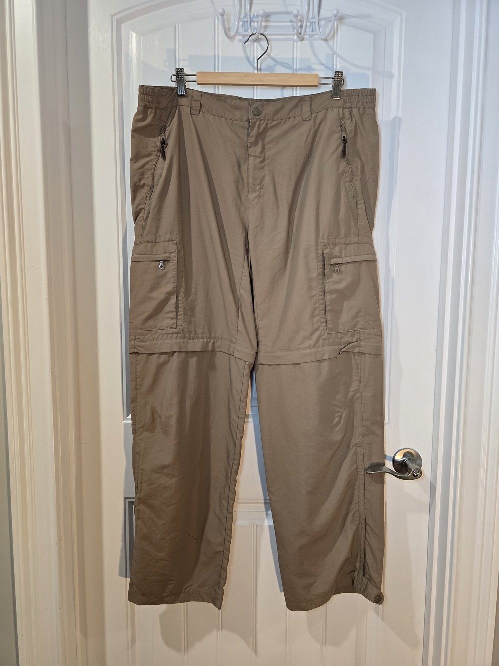 REI Convertible Hiking Pants in Khaki Tan Womens